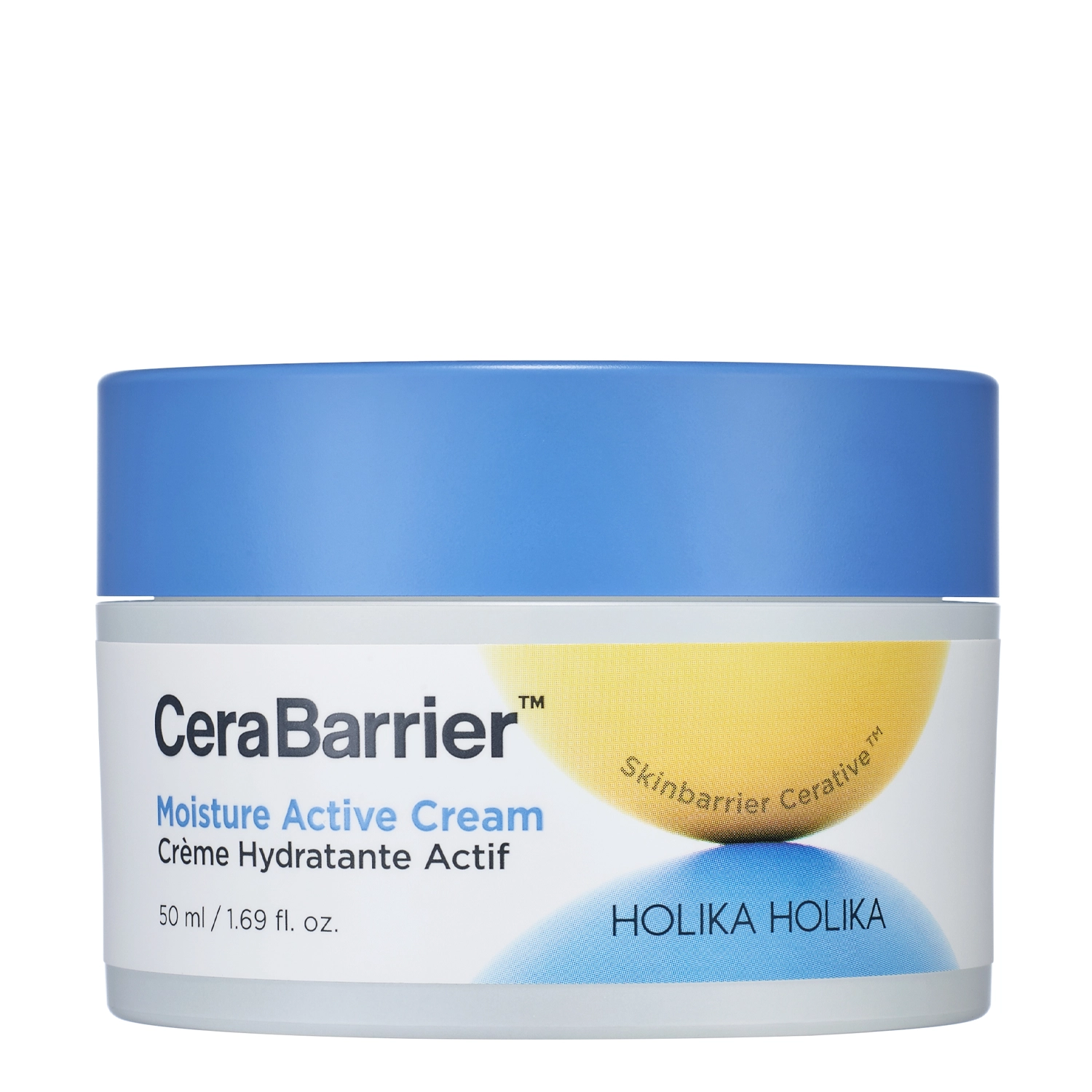 Holika Holika - CeraBarrier Moisture Active Cream - Bogaty Nawilżający Krem z Ceramidami - 50ml