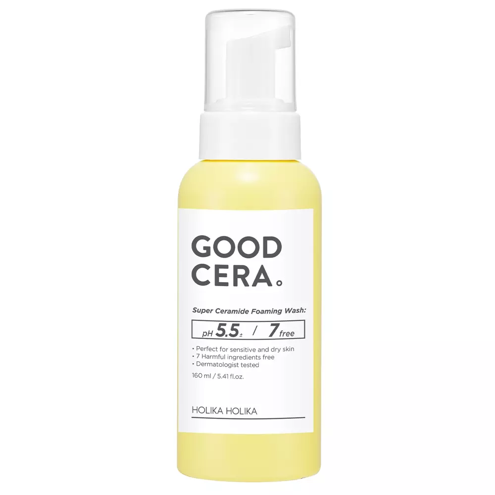 Holika Holika - Skin and Good Cera Foaming Wash - Pianka Oczyszczająca - 160ml