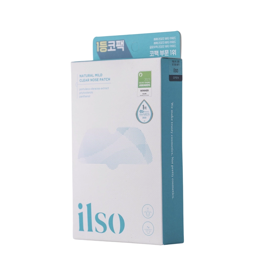 Ilso - Natural Mild Clear Nose Pack - Plasterki Oczyszczające na Nos - 5szt/7g