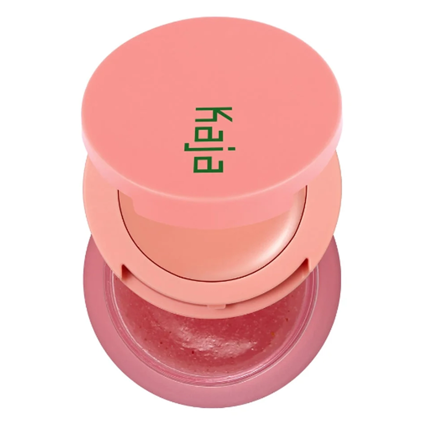 Kaja Beauty - Balmy Bento Lip Balm & Scrub Duo - Duo do Pielęgnacji Ust - 02 Strawberry Rosé - 3,5g+8g