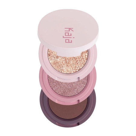 Kaja Beauty - Beauty Bento Eyeshadow Trio - Zestaw Cieni do Powiek - 16 Peach Madeline - 3x0,9g