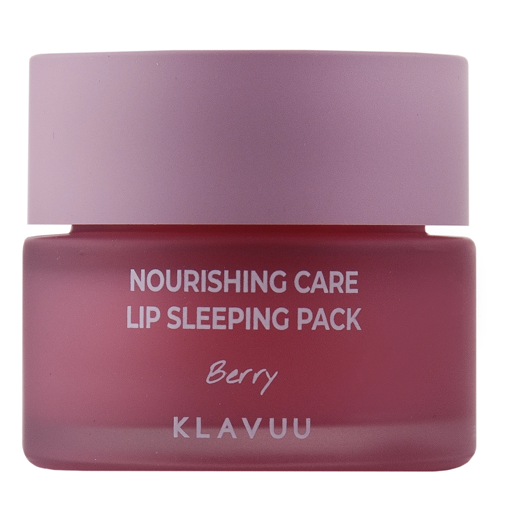 Klavuu - Nourishing Care Lip Sleeping Pack - Odżywcza Maseczka do Ust na Noc - Berry - 20g