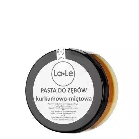 La-Le - Pasta do Zębów Kurkumowo-Miętowa - 100ml