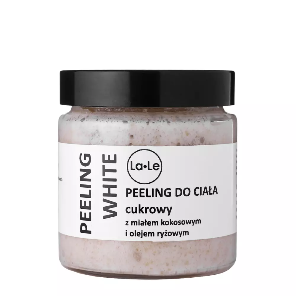 La-Le - Peeling do Ciała Cukrowy - White - 120ml