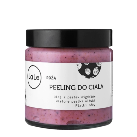 La-Le - Peeling do Ciała - Róża - 120ml