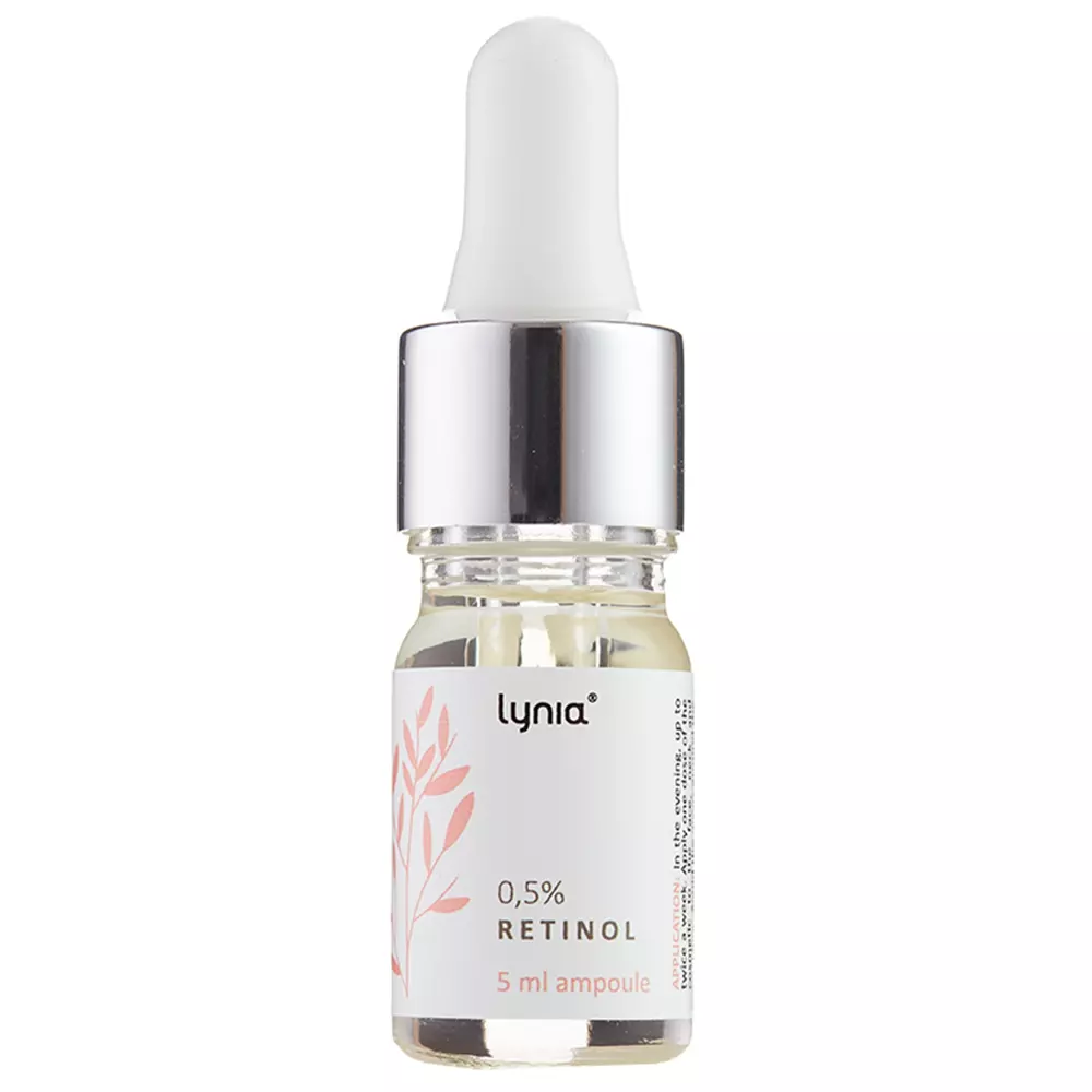 Lynia - Pro - Retinol 0,5% - Ampułka z Retinolem 0,5% - 5ml