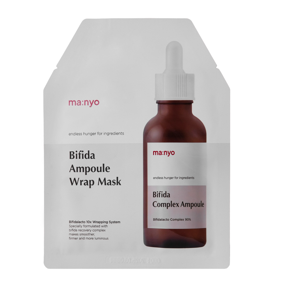 Ma:nyo - Factory Bifida Ampoule Wrap Mask - Hydrożelowa Maska Nawilżająca - 35g