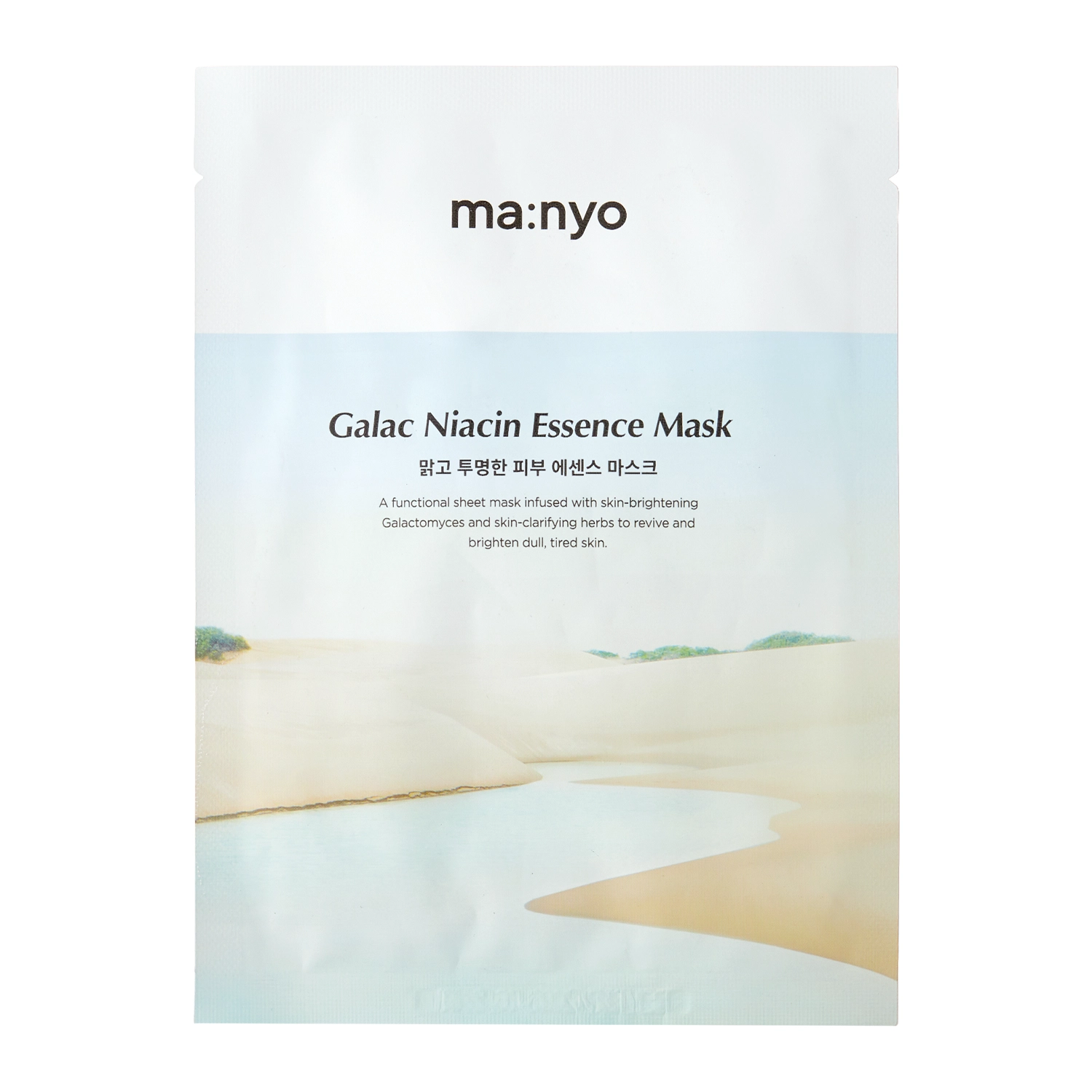 Ma:nyo - Galac Niacin Essence Mask - Rozjaśniająca Maska w Płachcie - 1szt/30g