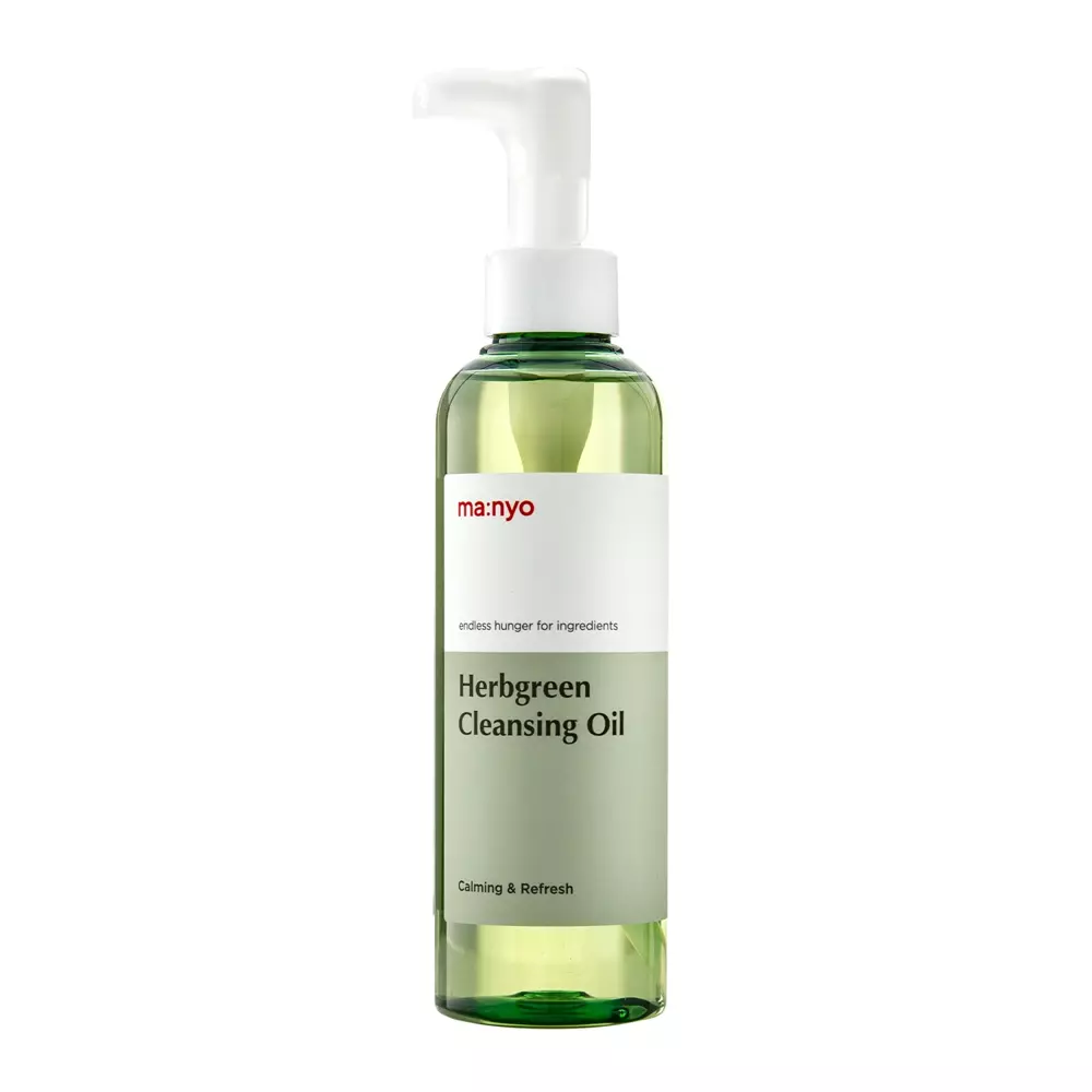 Ma:nyo - Herb Green Cleansing Oil - Oczyszczający Olejek Ziołowy do Twarzy - 200ml