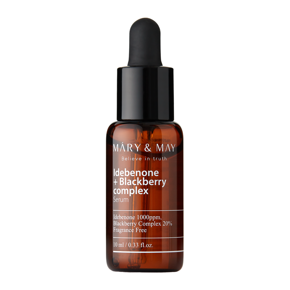 Mary&May - Idebenone and Blackberry Complex Serum - Przeciwstarzeniowe Serum z Idebenonem - 10ml