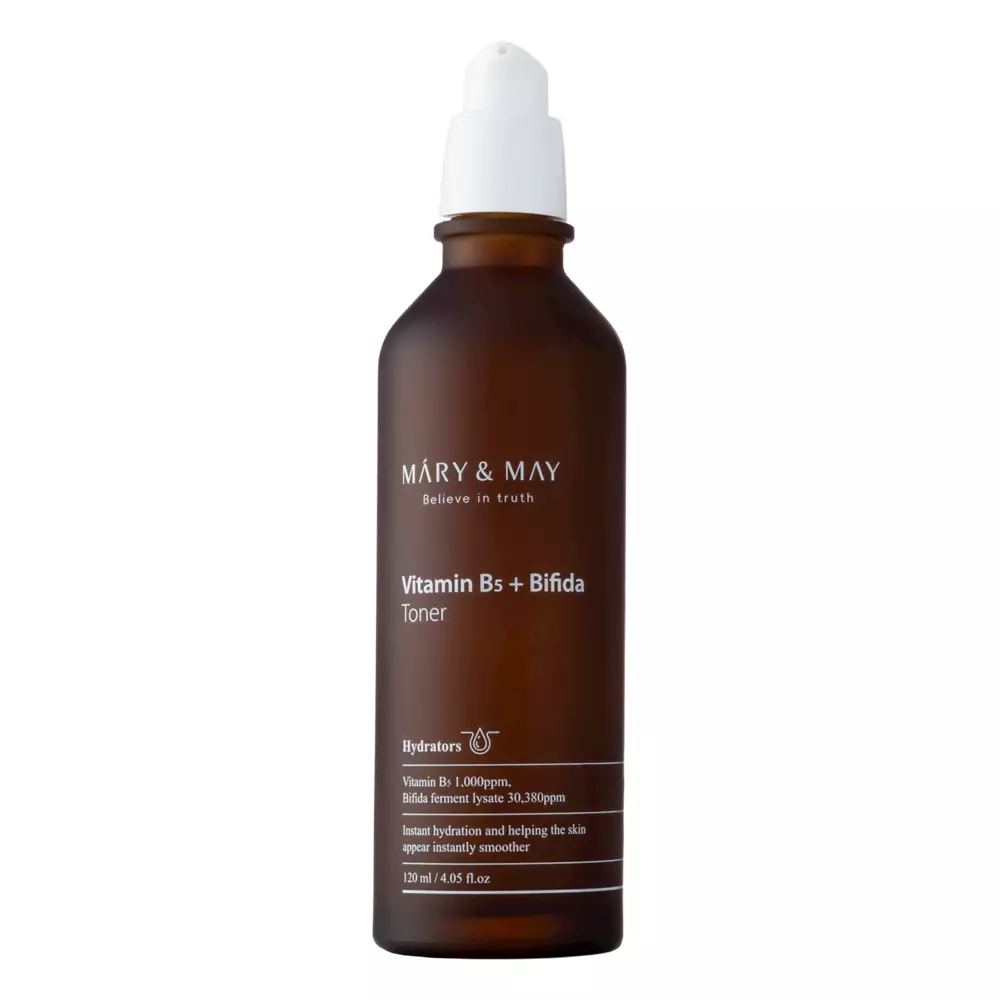 Mary&May - Vitamine B5 Bifida Toner - Nawilżający Tonik z Witaminą B5 i Probiotykami - 120ml