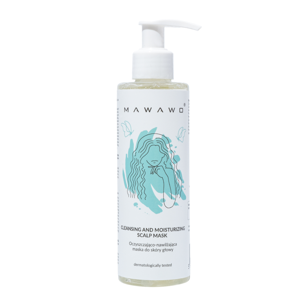 Mawawo - Cleaning and Moisturizing Scalp Mask - Oczyszczająco-Nawilżająca Maska do Skóry Głowy - 200ml