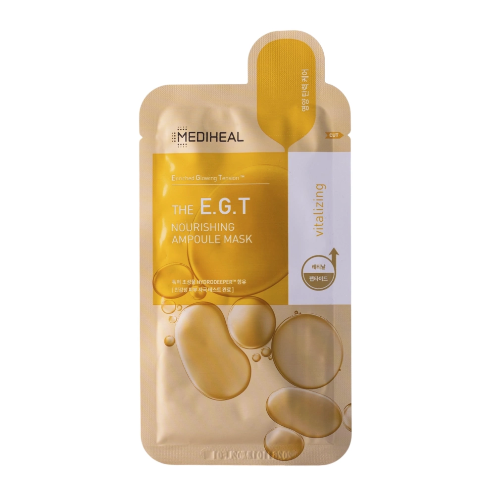 Mediheal - The E.G.T Nourishing Ampoule Mask - Odżywcza Maska do Twarzy w Płachie - 1szt/27ml