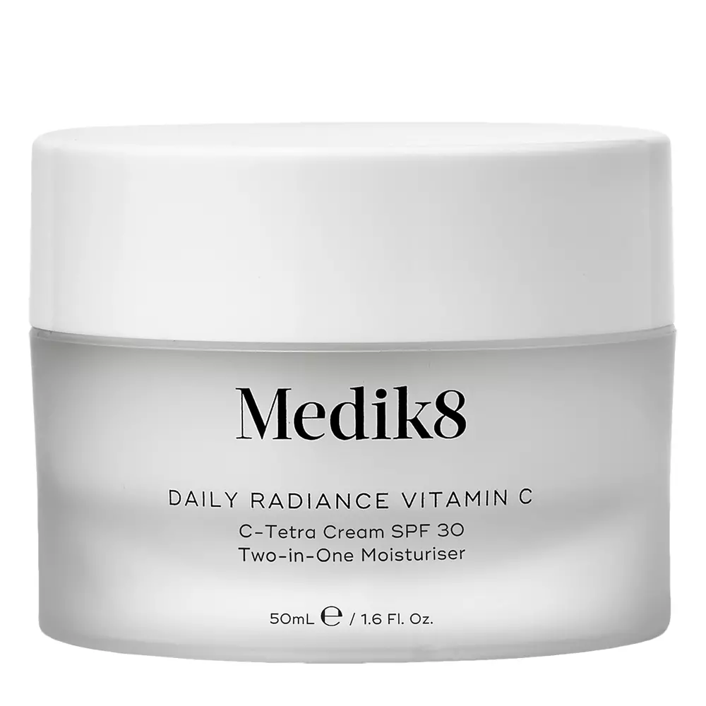 Medik8 - Daily Radiance Vitamin C - C-Tetra Cream SPF30 - Nawilżający Krem z Witaminą C i Ochroną Przeciwsłoneczną - 50ml