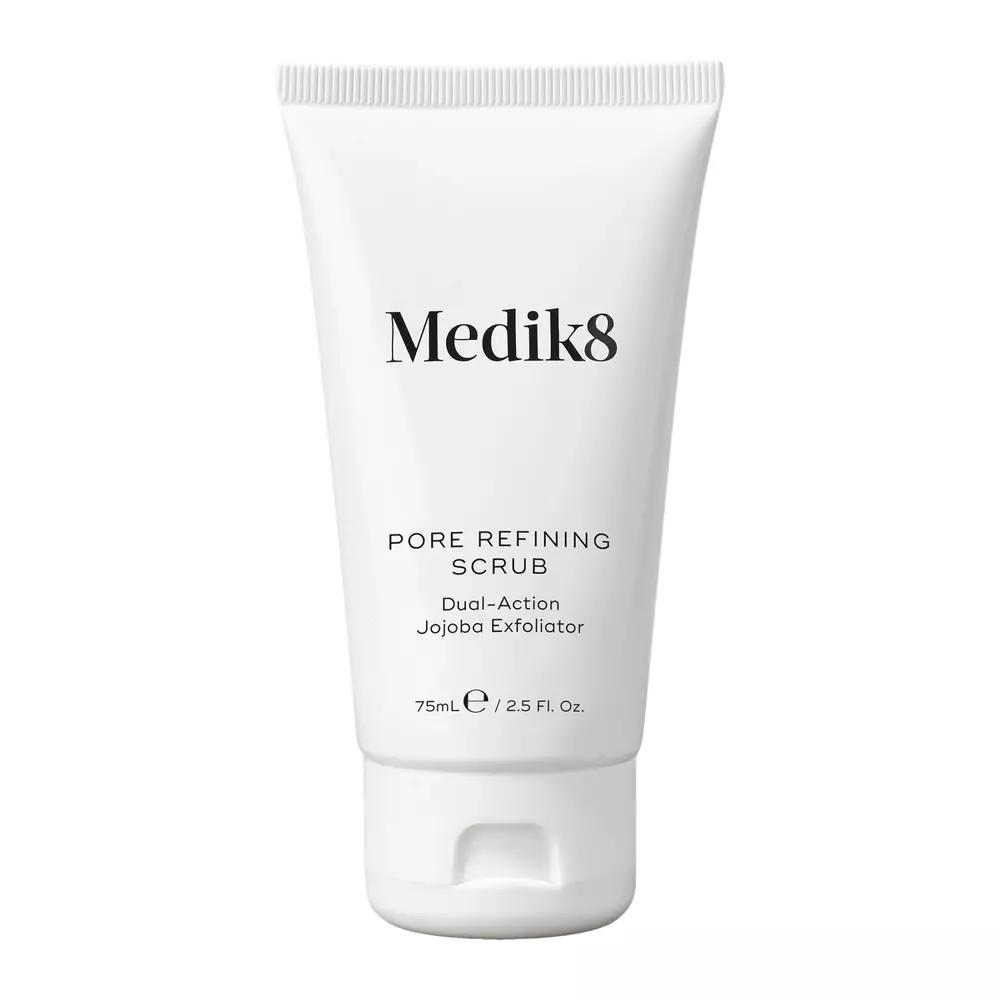 Medik8 - Pore Refining Scrub - Dual-Action Jojoba Exfoliator - Oczyszczający Peeling do Twarzy - 75ml