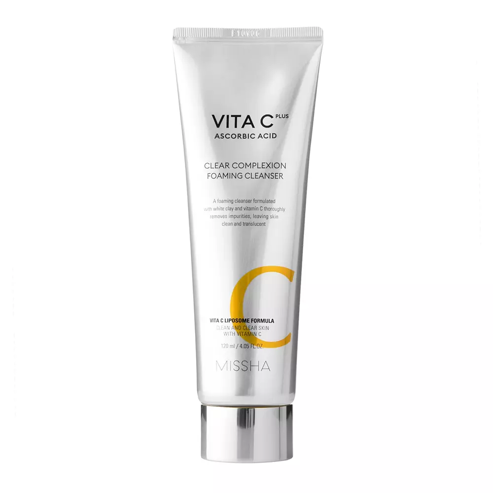 Missha - Vita C Plus Clear Complexion Foaming Cleanser - Pianka do Mycia Twarzy z Witaminą C - 120ml