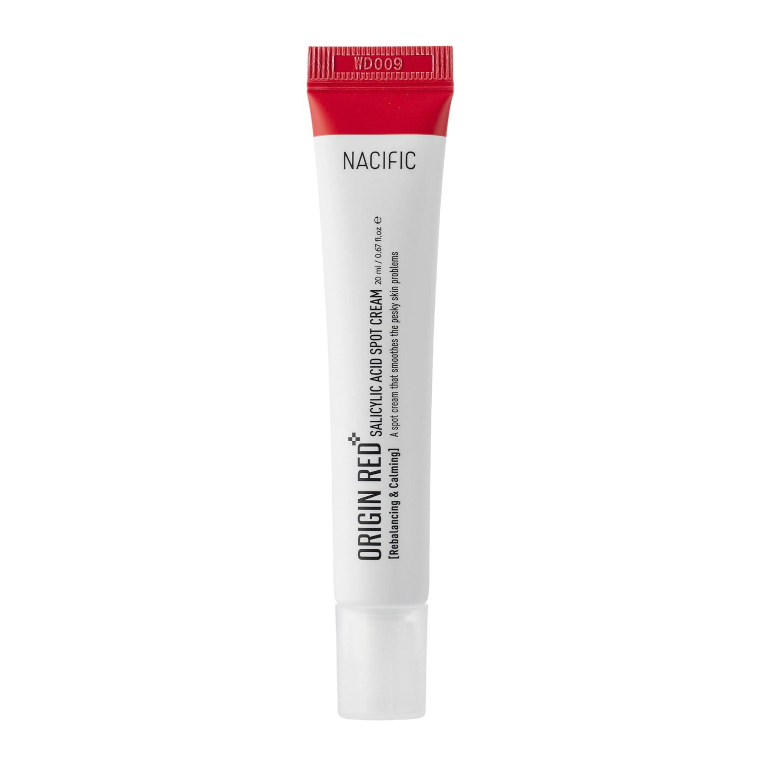 Nacific - Origin Red Salicylic Acid Spot Cream - Krem Punktowy z Kwasem Salicylowym - 20ml