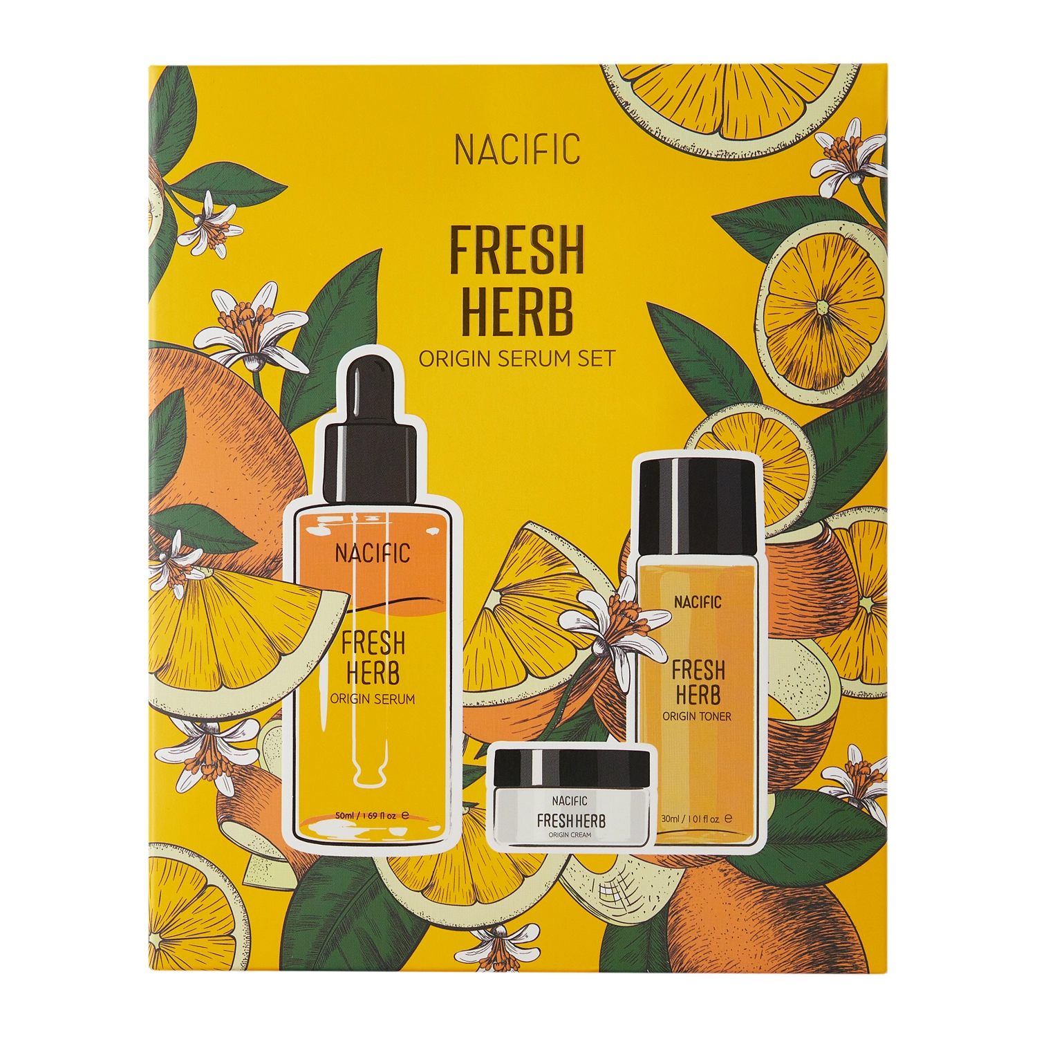 Nacific - Origin Serum Set - Zestaw Bestsellerów - 50ml+20ml+20ml