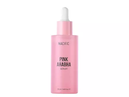 Nacific - Pink AHA-BHA - Rozjaśniające Serum do Twarzy z Kwasami AHA i BHA Działające Przeciwzapalnie - 50ml