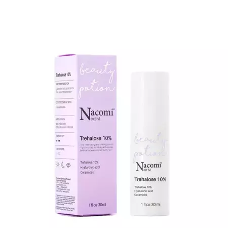 Nacomi - Next Level - Trehalose 10% - Intensywnie Nawilżające Serum z Trehalozą i Kwasem Hialuronowym - 30ml