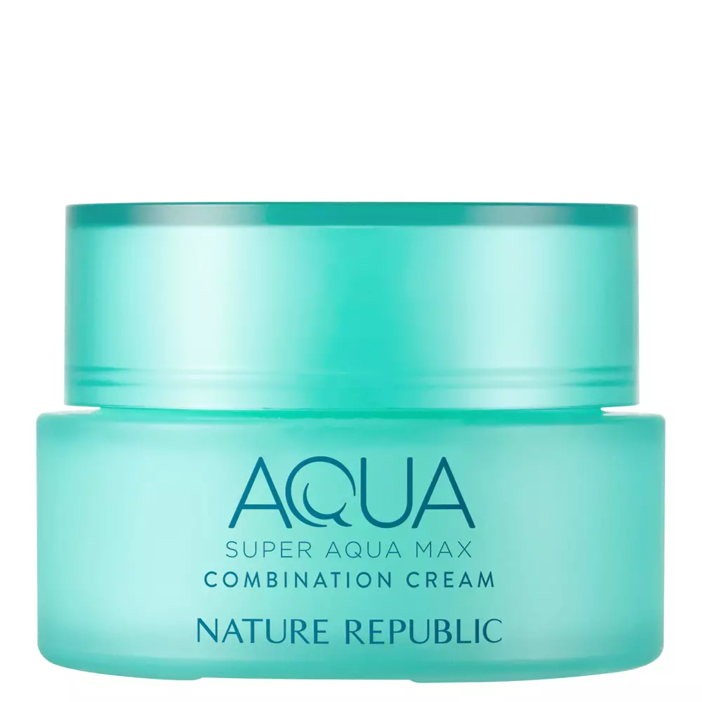 Nature Republic - Super Aqua Max Combination Watery Cream - Intensywnie Nawilżający Krem do Twarzy - 80ml