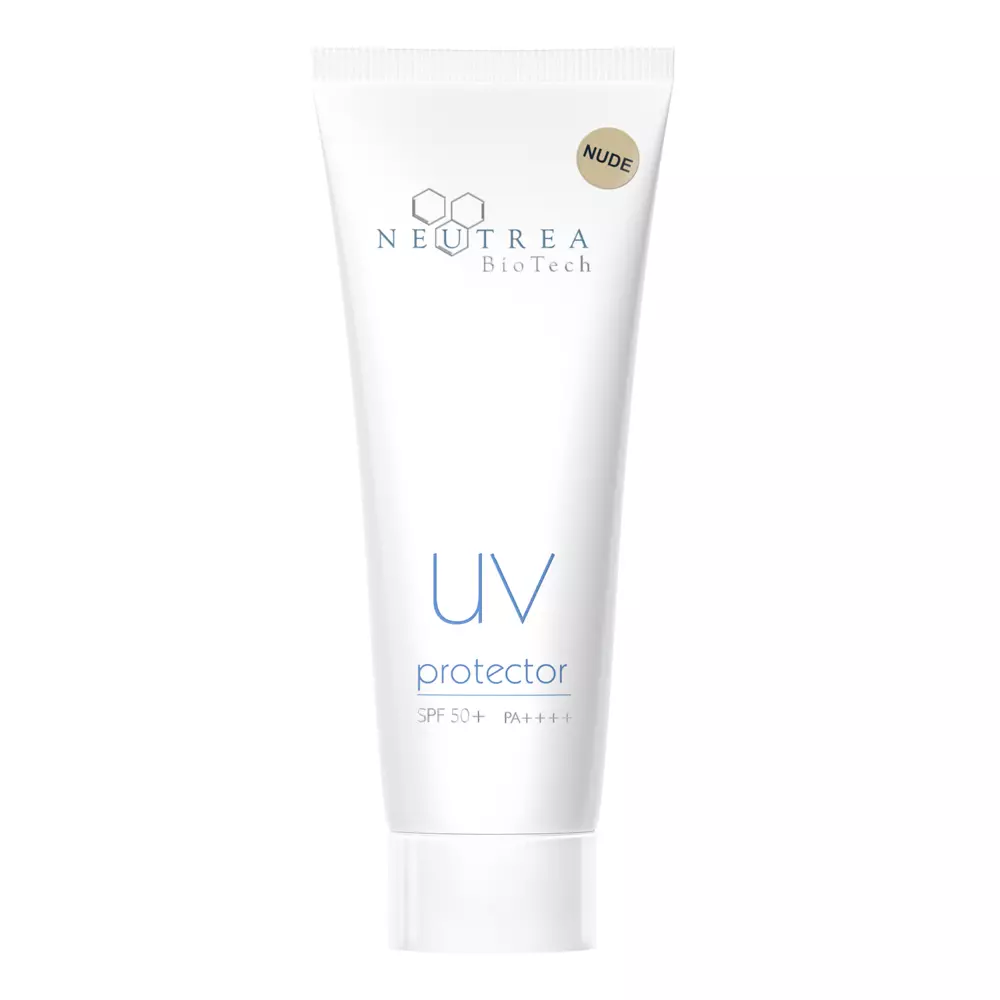 Neutrea - UV Protector  SPF50+/PA++++ - Krem Ochronny - Nude/Transparentny - 75ml