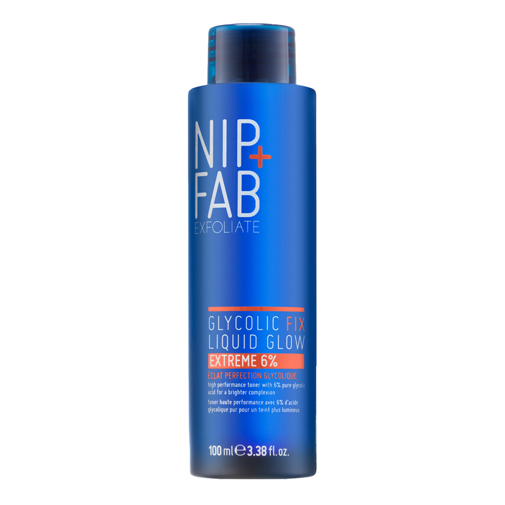 Nip+Fab - Glycolic Fix 6% Glow Toner - Złuszczający Tonik do Twarzy z Kwasem Glikolowym - 100ml