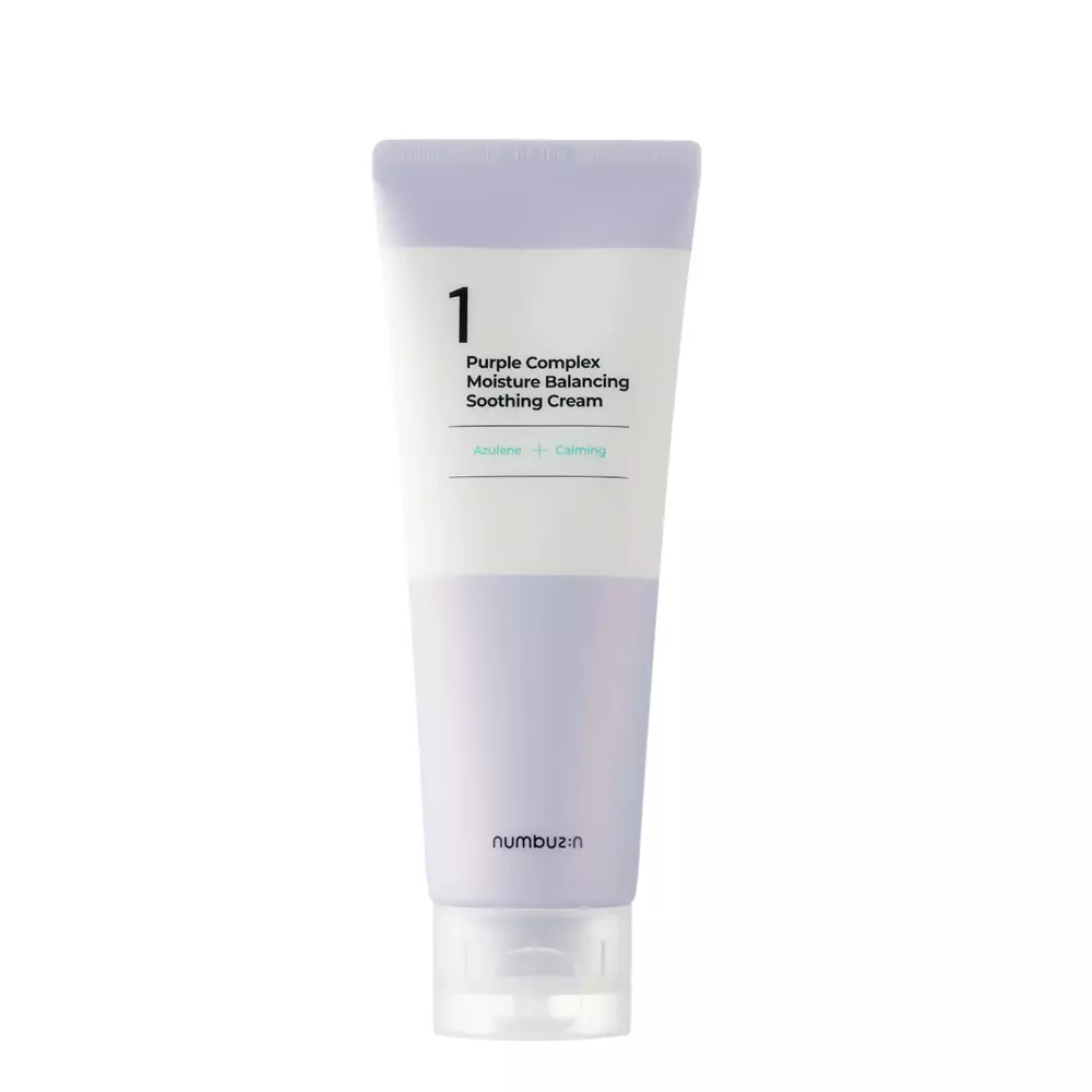 Numbuzin - No.1 - Purple Complex Moisture Balancing Soothing Cream - Równoważąco-Kojący Krem - 100ml