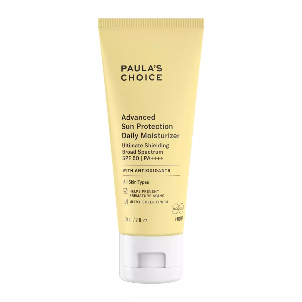 Paula's Choice - Advanced  Protection Daily Moisturiser SPF 50 PA++++ - Krem Nawilżający na Dzień - 60ml