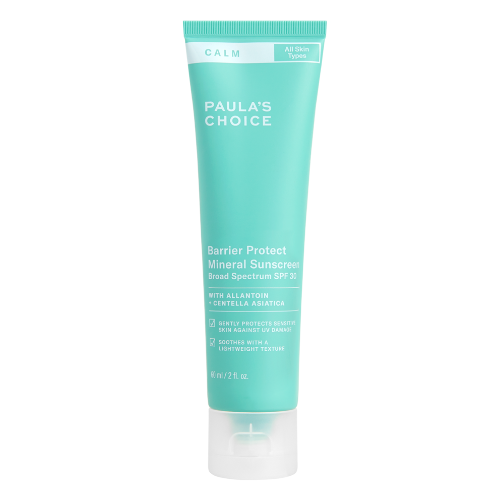 Paula's Choice - Calm Barrier Protect Mineral Sunscreen SPF 30 - Mineralny Krem Przeciwsłoneczny - 60ml