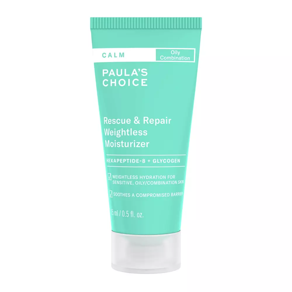 Paula's Choice - Calm Rescue & Repair Weightless Moisturizer - Lekki Krem Nawilżający na Noc - 15ml