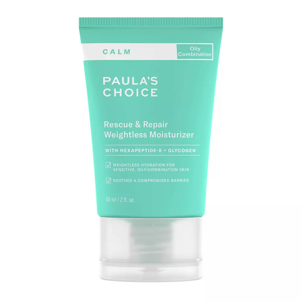 Paula's Choice - Calm Rescue & Repair Weightless Moisturizer - Lekki Krem Nawilżający na Noc - 60ml