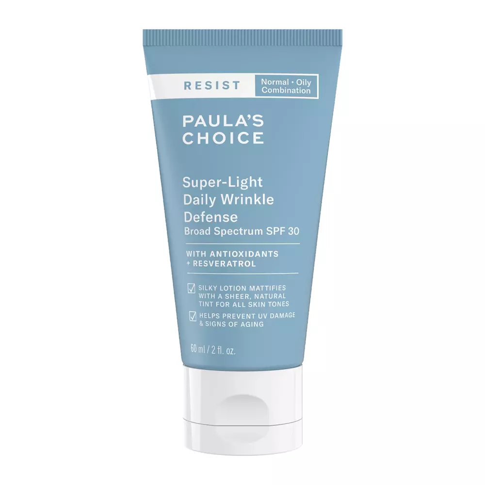 Paula's Choice - Resist - Super-Light Daily Wrinkle Defense SPF30 - Lekki Krem Przeciwzmarszczkowy z Filtrem Przeciwsłonecznym - 60ml