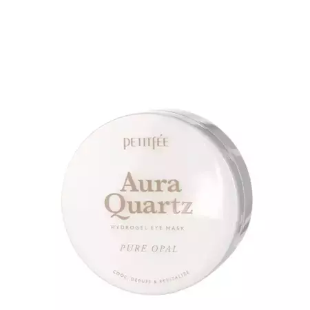 Petitfee - Aura Quartz Hydrogel Eye Mask Pure Opal - Hydrożelowe Płatki pod Oczy - 40szt.