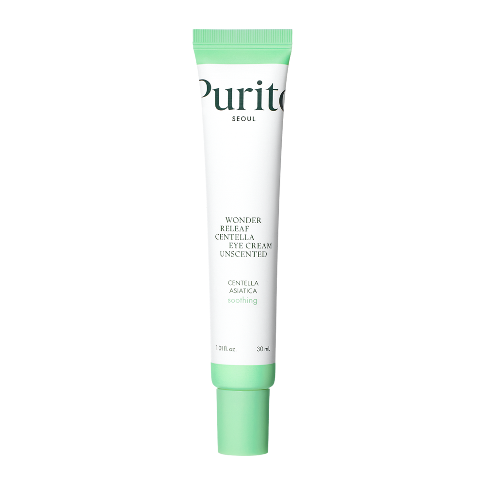 Purito Seoul - Wonder Releaf Centella Eye Cream Unscented - Bezzapachowy Krem do Pielęgnacji okolicy Oczu - 30ml