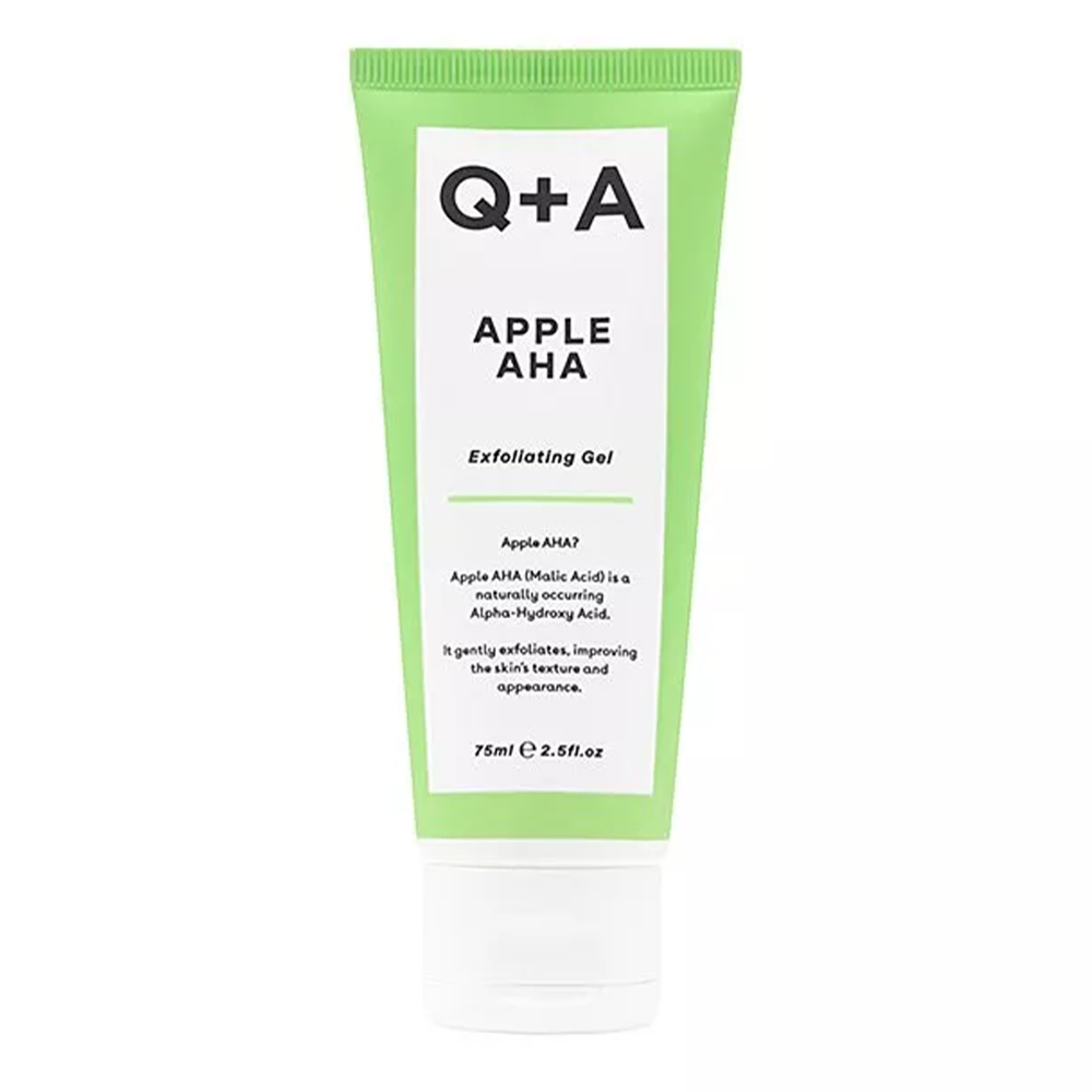 Q+A - Apple AHA - Exfoliating Gel - Żel Eksfoliujący z Kwasem Jabłkowym - 75ml