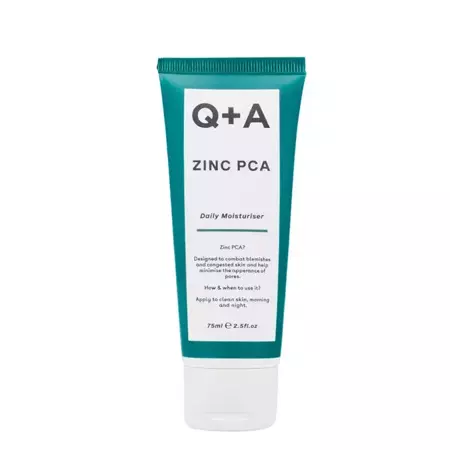 Q+A -  Zinc PCA - Daily Moisturiser - Krem do Twarzy z Cynkiem PCA - 75ml