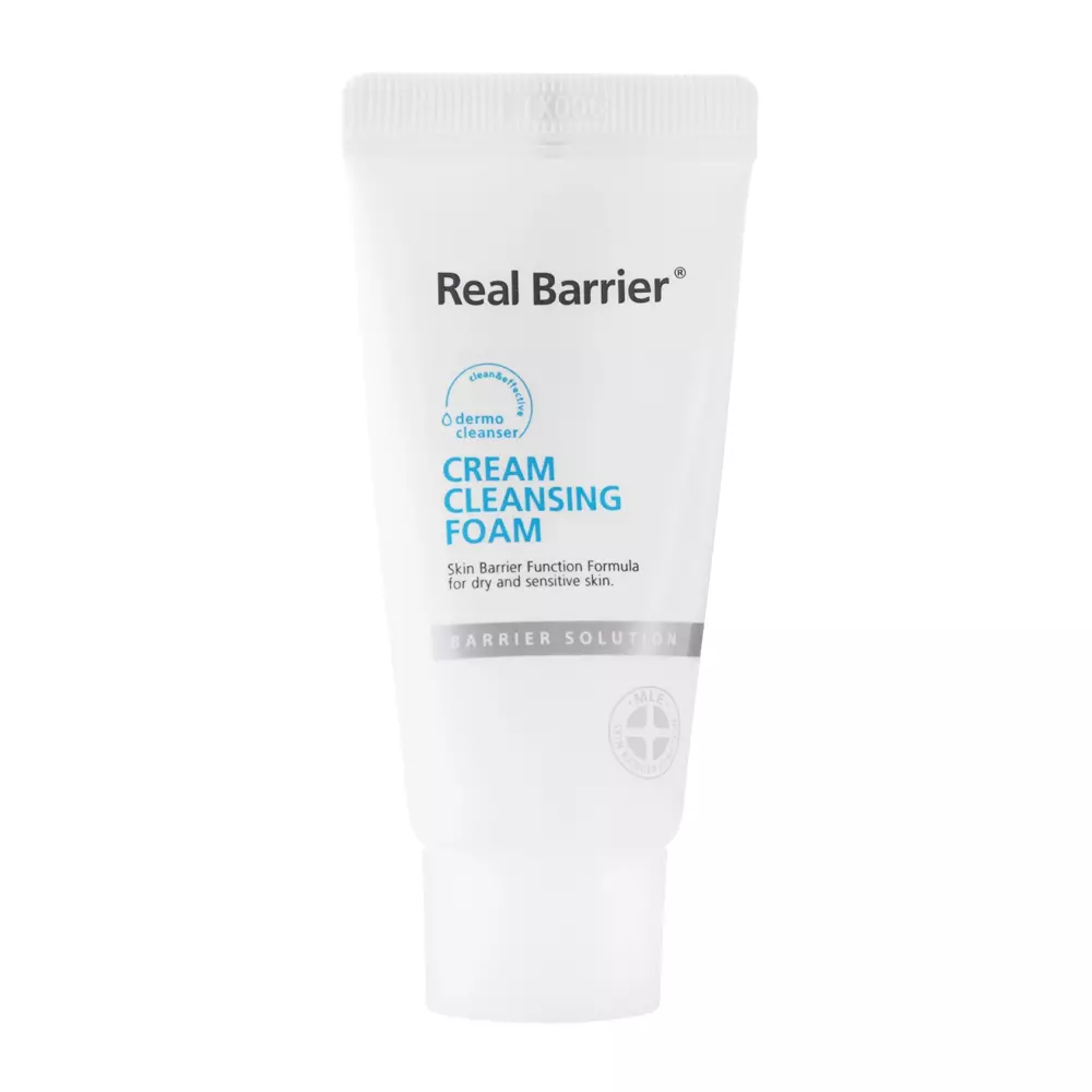 Real Barrier - Cream Cleansing Foam - Kremowa Pianka do Oczyszczania Twarzy - 30ml