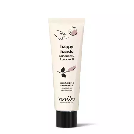 Resibo - Happy Hands - Krem do Rąk - Granat & Paczula - 50ml