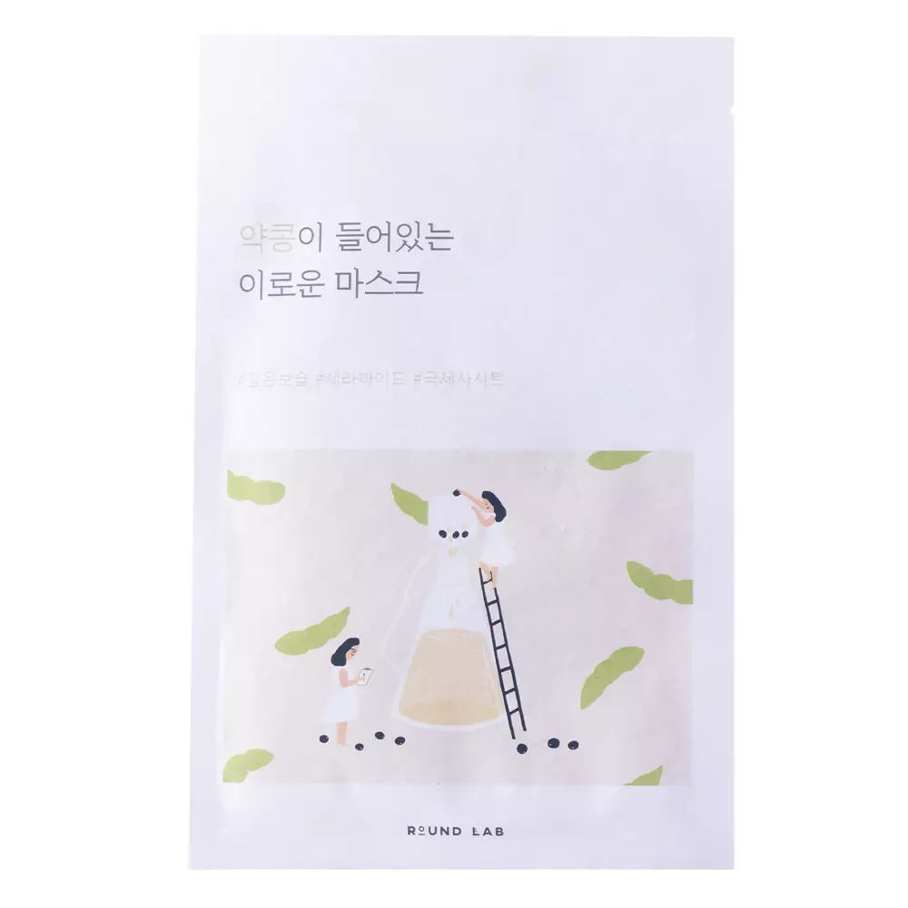 Round Lab - Soybean Nourishing Sheet Mask - Odżywczo-Ujędrniająca Maska z Ekstraktem z Czarnej Soi - 25ml