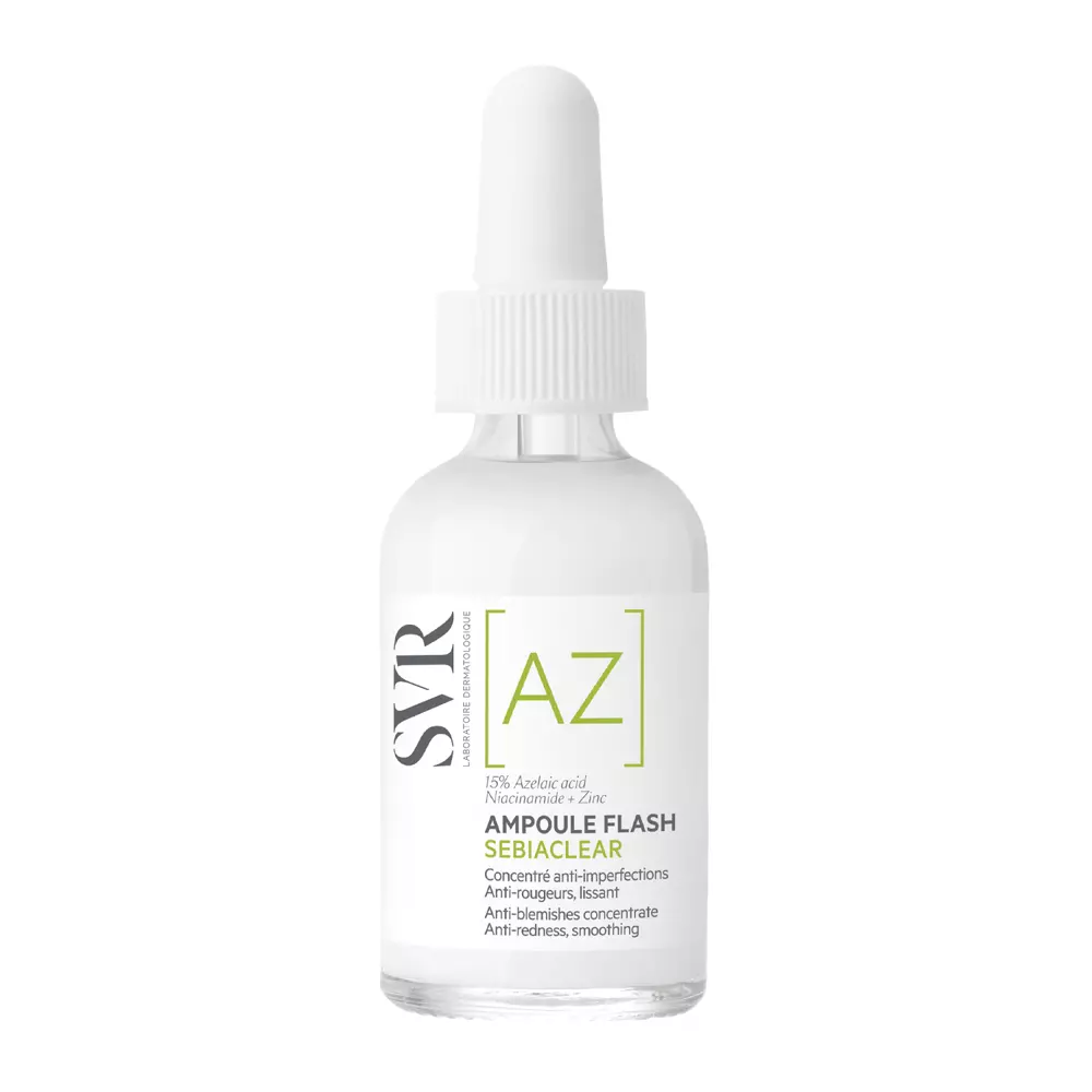 SVR - Sebiaclear Ampoule Flash - Serum Korygujące Niedoskonałości i Zaczerwienienia - 30ml