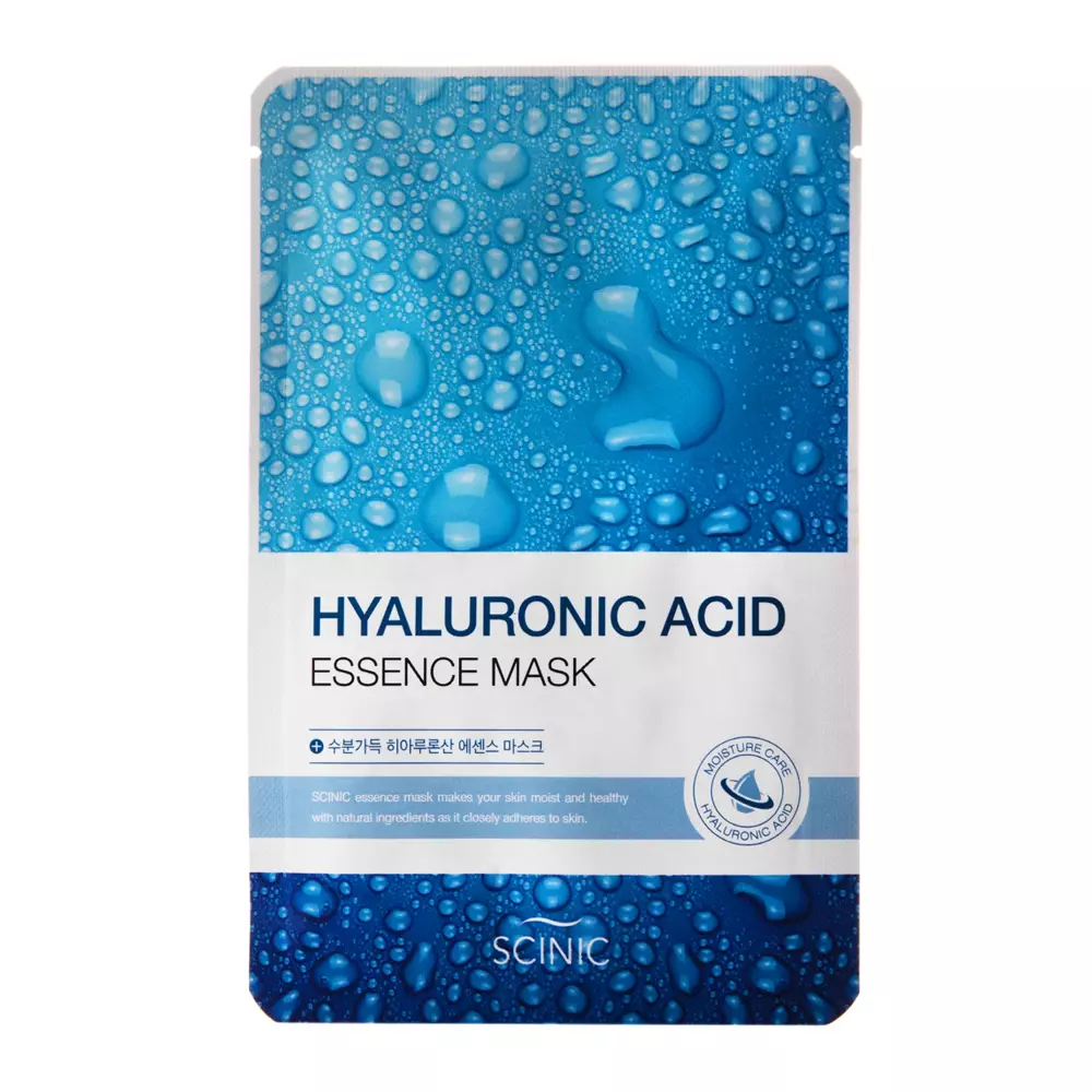 Scinic - Hyaluronic Acid Essence Mask - Nawilżająca Maska w Płachcie - 20ml 