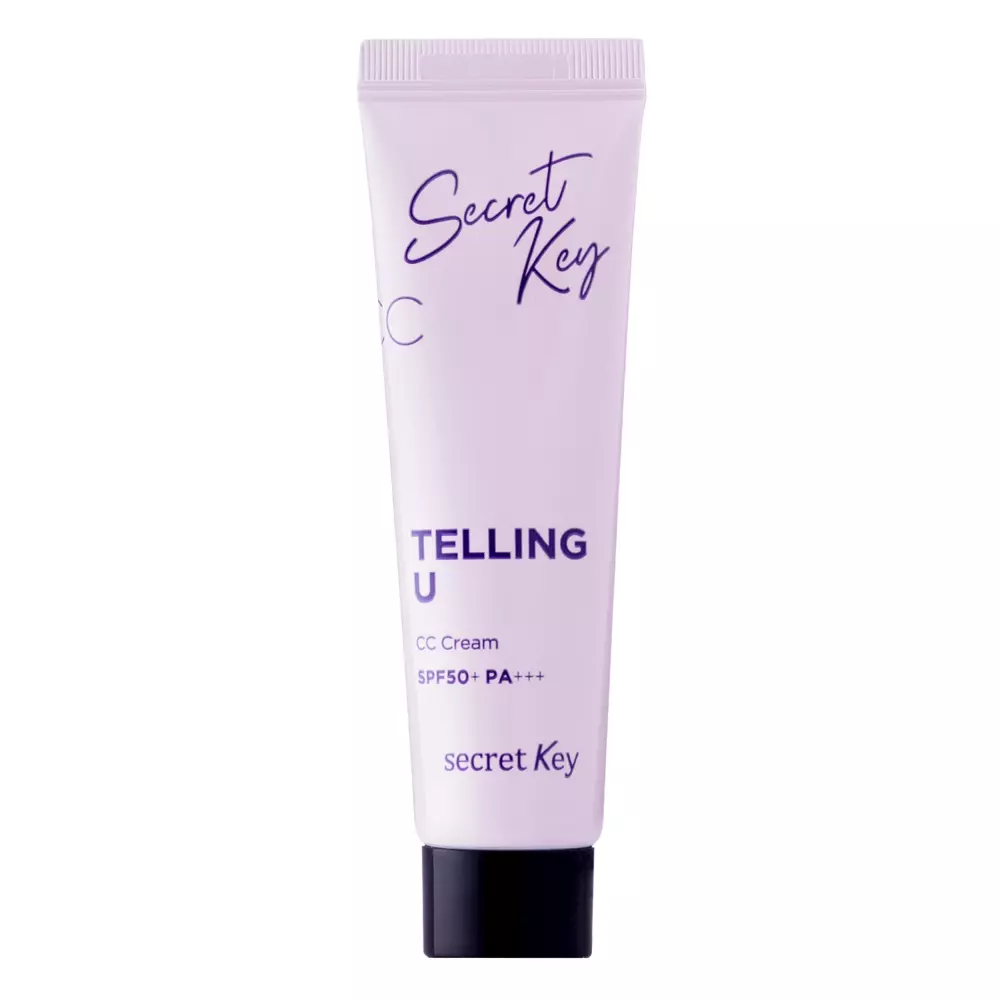 Secret Key - Telling U CC Cream SPF50/PA+++ - Krem CC z Wysoką Ochroną Przeciwsłoneczną - 30ml