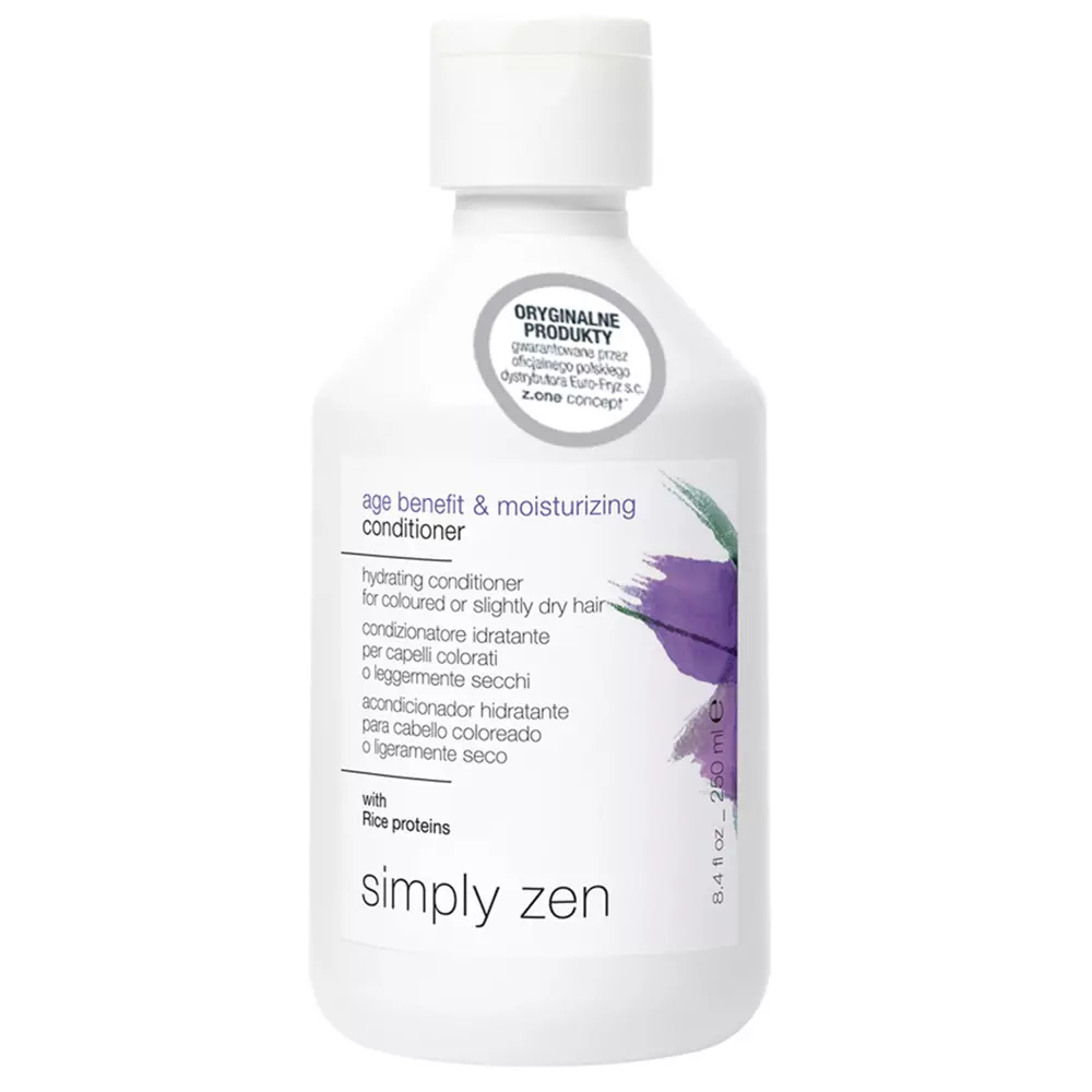 Simply Zen - Age Benefit & Moisturizing Conditioner - Nawilżająca Odżywka do Włosów Farbowanych - 250ml