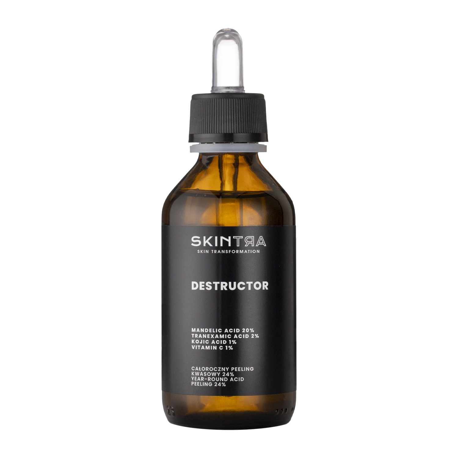 SkinTra - Destructor - Całoroczny Peeling Kwasowy 24% - 100ml