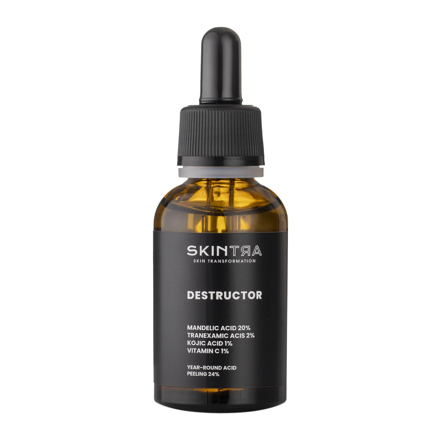 SkinTra - Destructor - Całoroczny Peeling Kwasowy 24% - 30ml