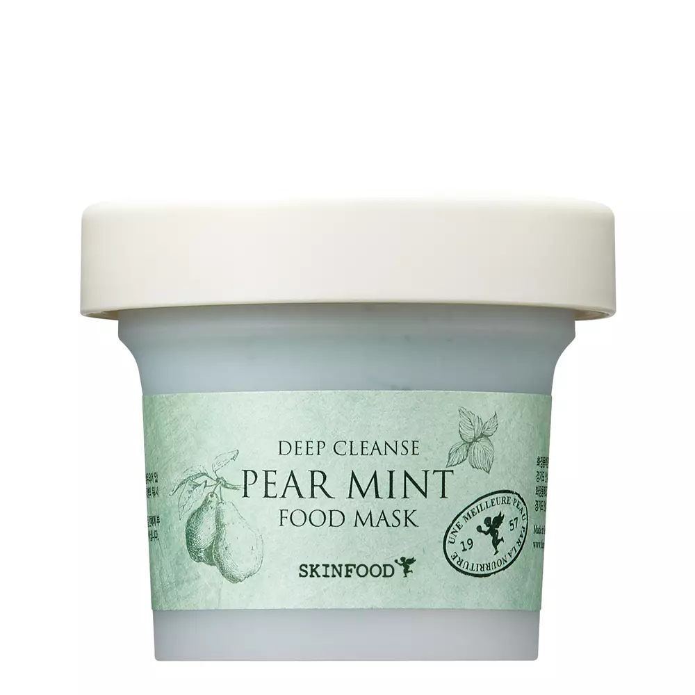 Skinfood - Pear Mint Food Mask - Oczyszczająco-Odświeżająca Maska do Twarzy - 120g