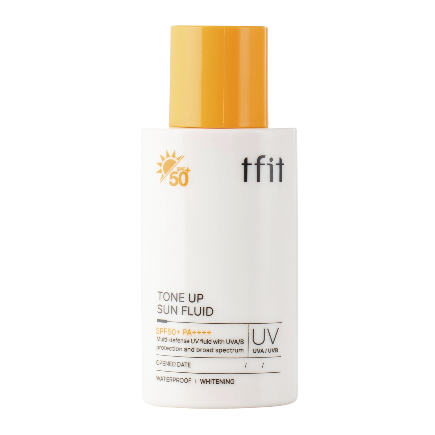 TFIT - Tone Up Sun Fluid SPF50+/PA++++ - Tonująca Emulsja do Twarzy z Filtrem - 50ml