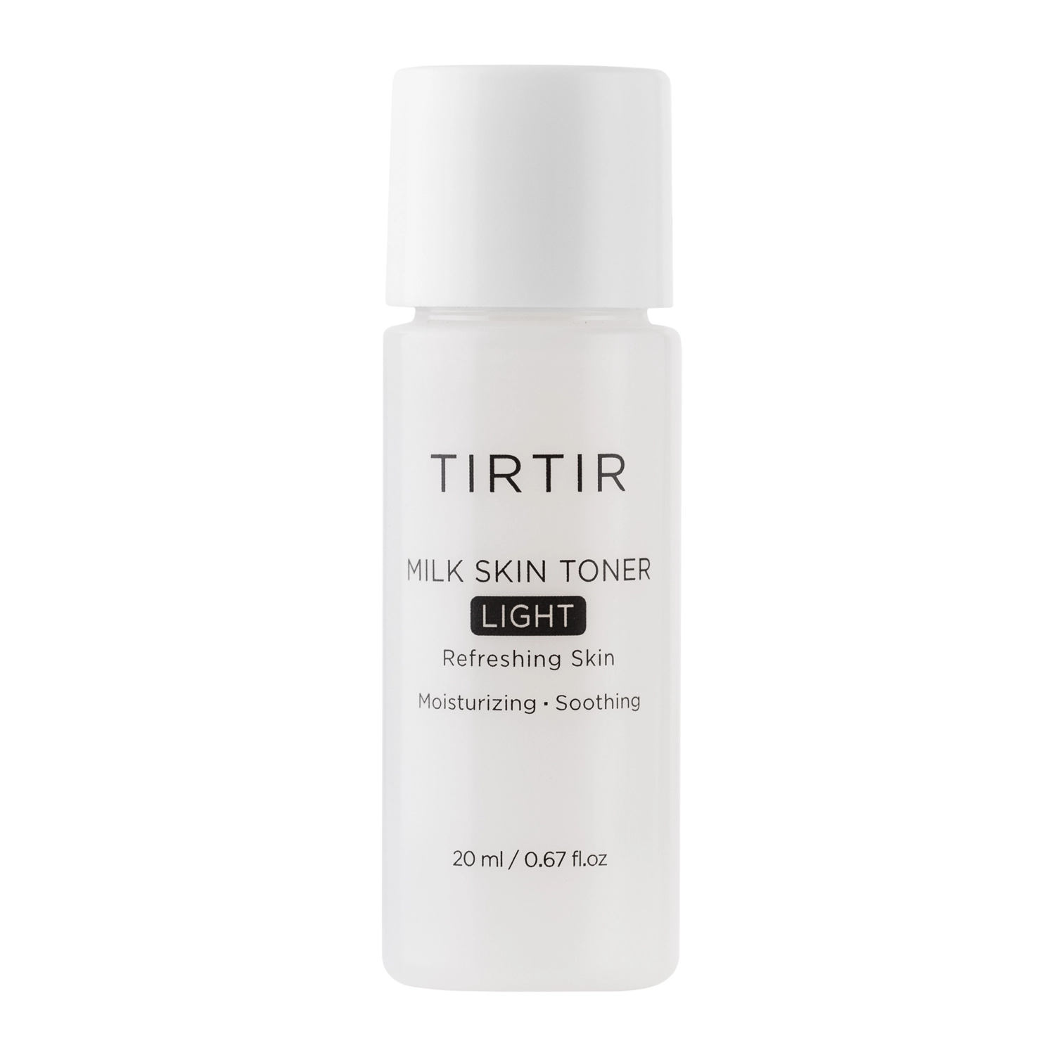 TIRTIR - Milk Skin Toner Light - Lekki Tonik Nawilżający z Ekstraktem z Ryżu - Mini - 20ml