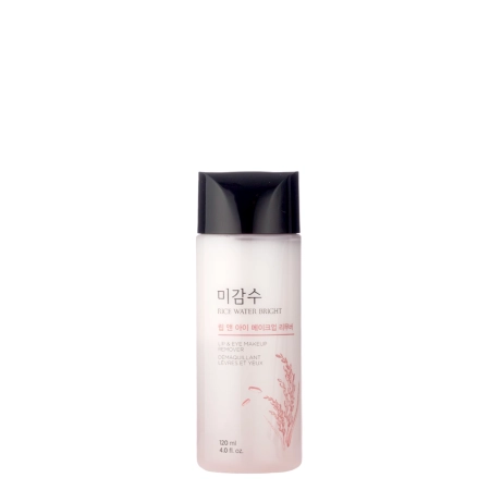 The Face Shop - Rice Water - Bright Lip & Eye Remover - Woda Ryżowa do Demakijażu Oczu i Ust - 120ml